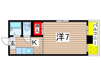 間取図 パビヨン宇多野