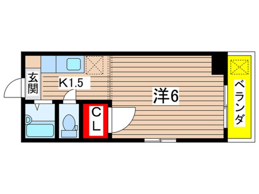 間取図 パビヨン宇多野