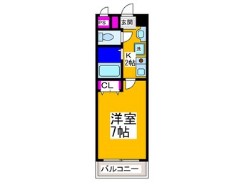 間取図 山本グリ－ンヴィレッジ