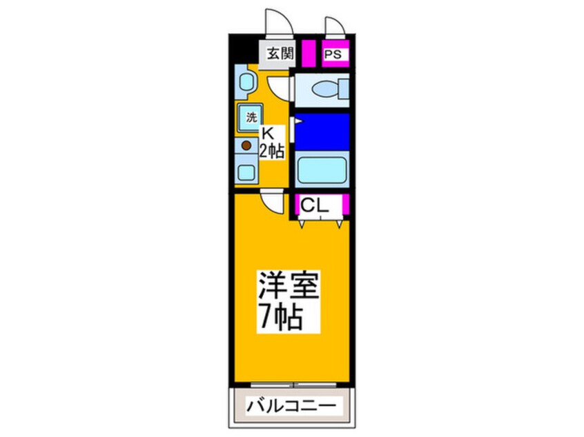 間取図 山本グリ－ンヴィレッジ