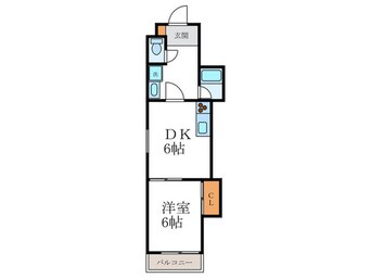 間取図 ノ－ザンフラット
