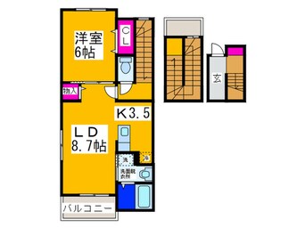 間取図 グレースコート