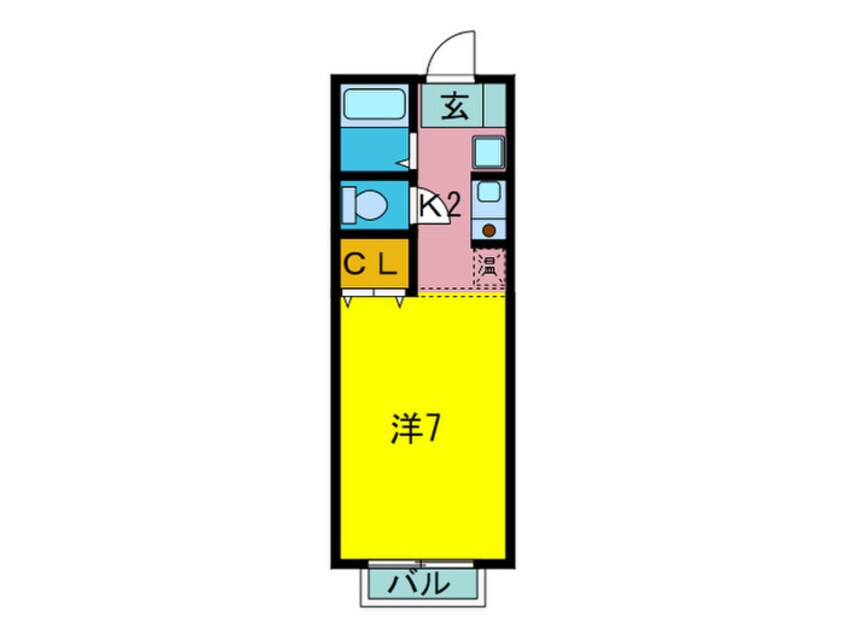 間取図 セジュ－ルＦ Ａ棟