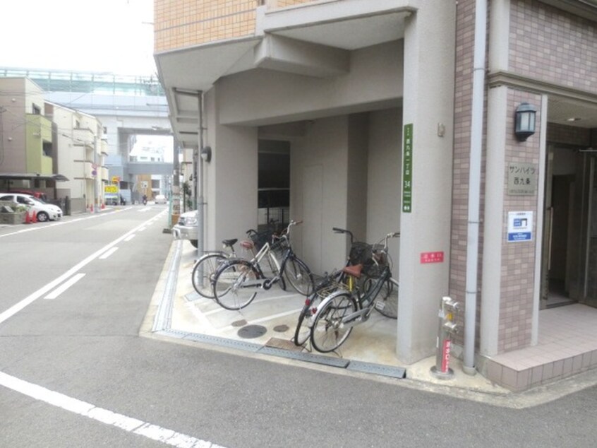駐輪場 サンハイツ西九条