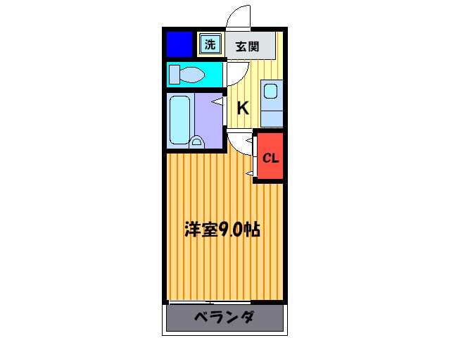 間取り図 トゥル－西ノ京