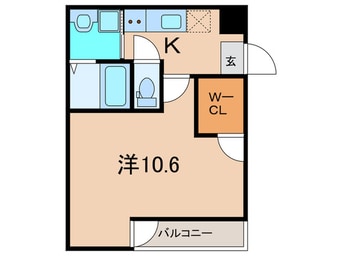 間取図 フジパレス津門中央公園Ⅱ番館