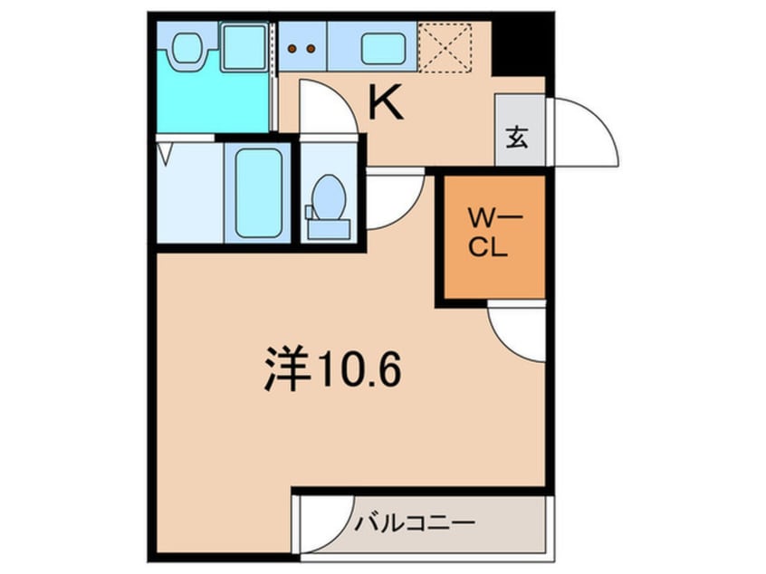 間取図 フジパレス津門中央公園Ⅱ番館