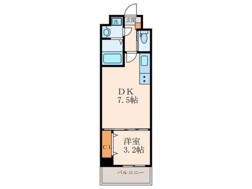 間取図 NU武庫川駅前