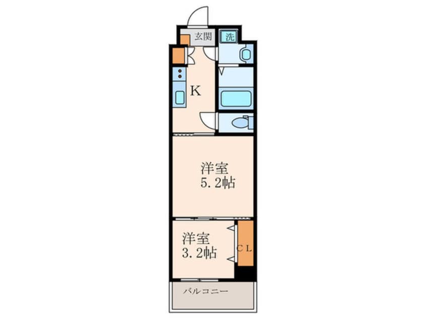 間取図 NU武庫川駅前