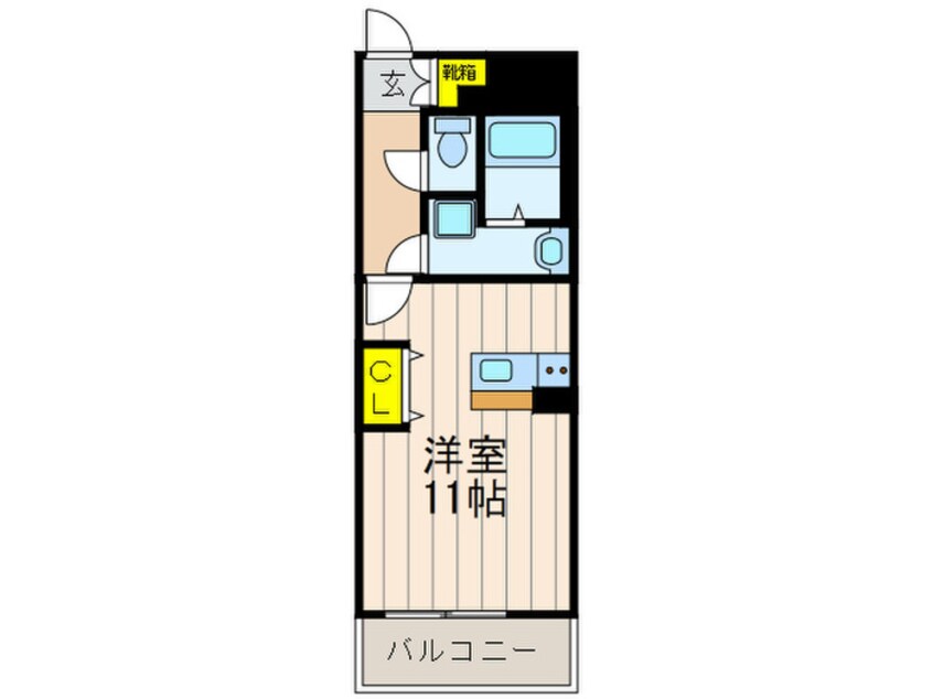 間取図 ミハマレジデンス枚方