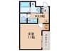 仮）AILE柴島 1Kの間取り