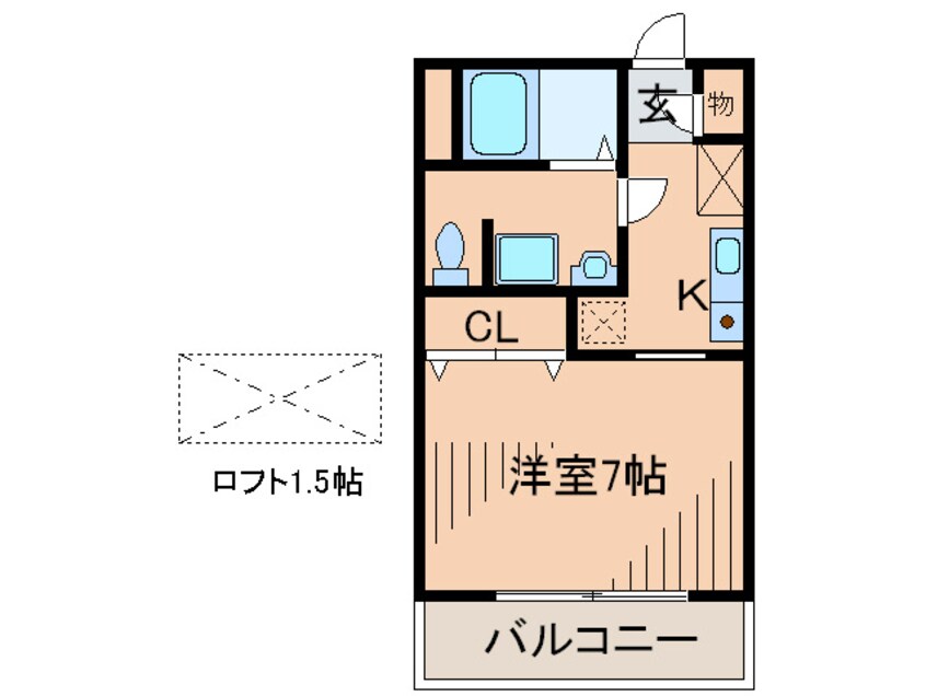 間取図 ベルデビエント千里山