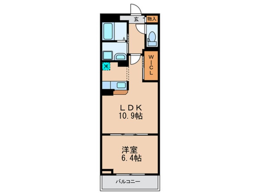 間取図 エスト・モンターニュ