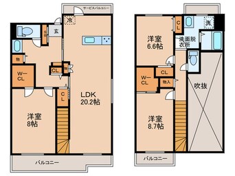 間取図 メゾングランプレール