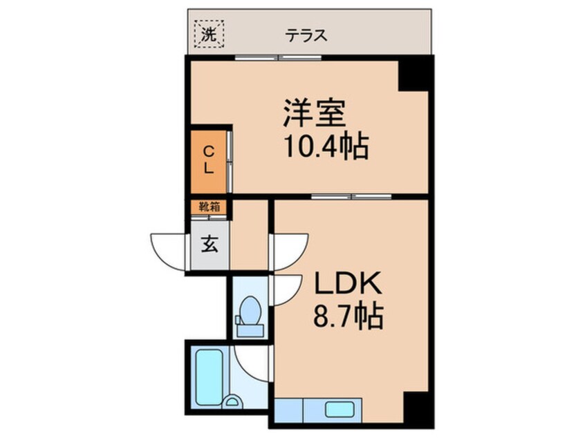 間取図 ＦＯＲＵＭ祇園