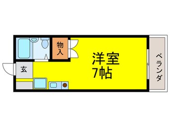 間取図 マルワハイツⅡ