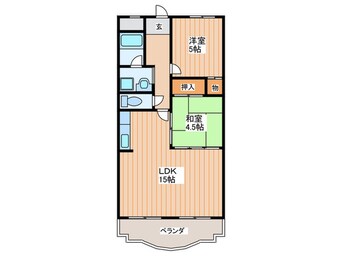 間取図 八坂一番館