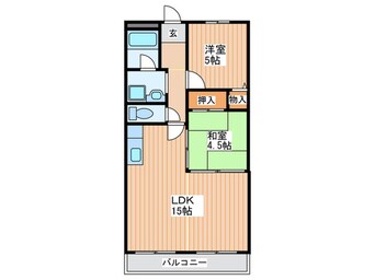 間取図 八坂一番館