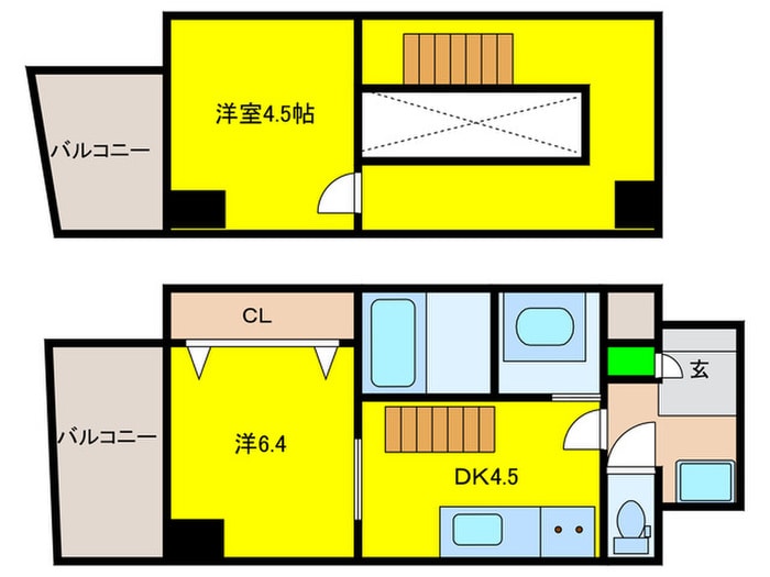 間取り図 ＺｅｕｓＦａｉｒｙＷｉｎｇ