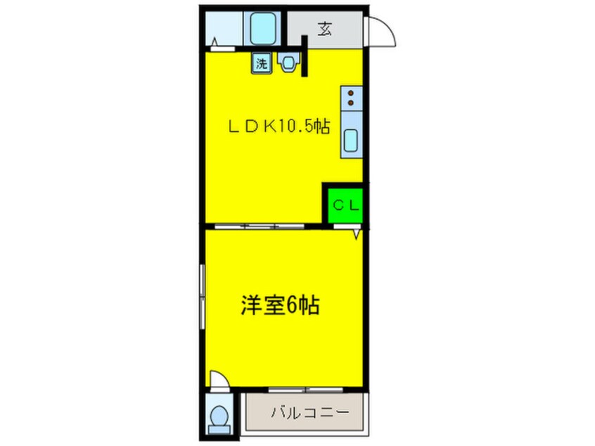 間取図 ミノルマンション