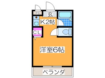 間取図 メゾン苅田