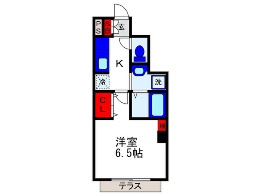 間取図 エスペ－ロ大島
