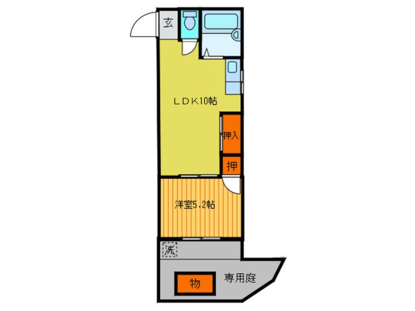 間取図 セントラル修学院