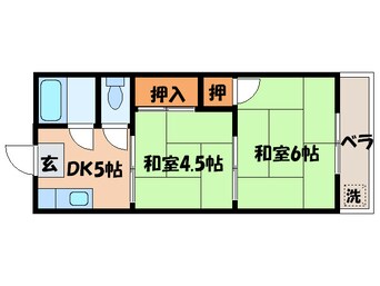 間取図 セントラル修学院