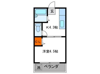 間取図 セントラル修学院