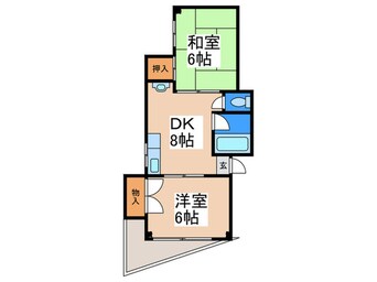間取図 ピュアコート清風