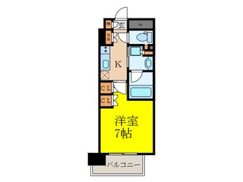 間取図 アーバネックス江坂広芝