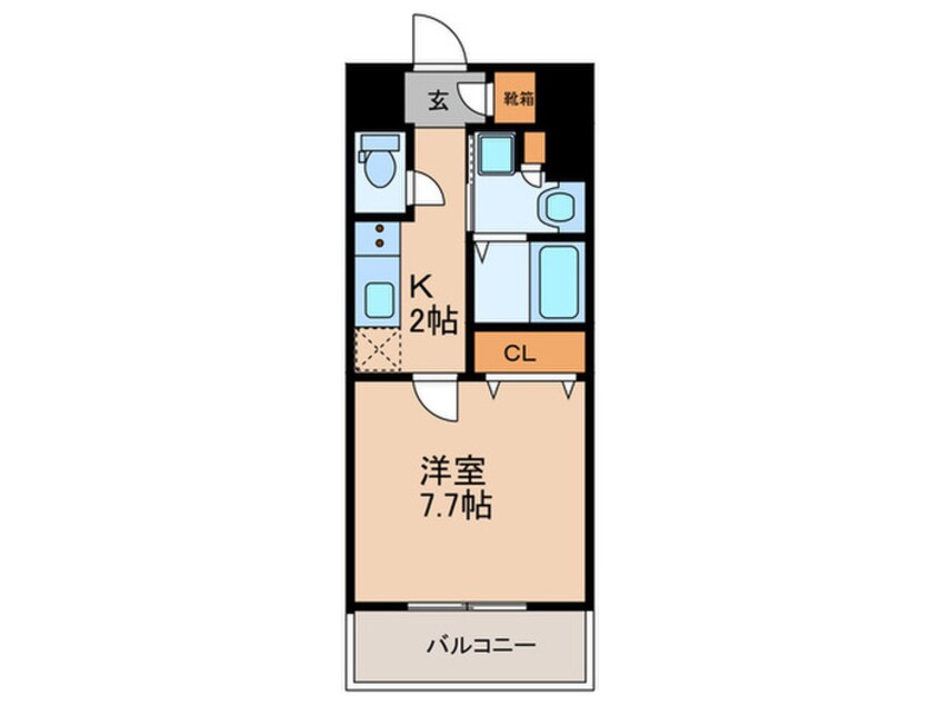 間取図 パラゴン布施駅前