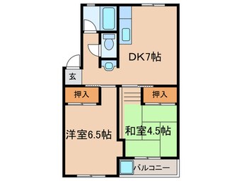 間取図 ハイツ瑞原