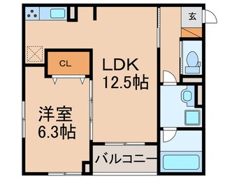 間取図 メゾン・ド・ボヌール