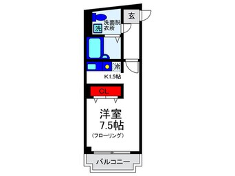 間取図 エルフ豊中