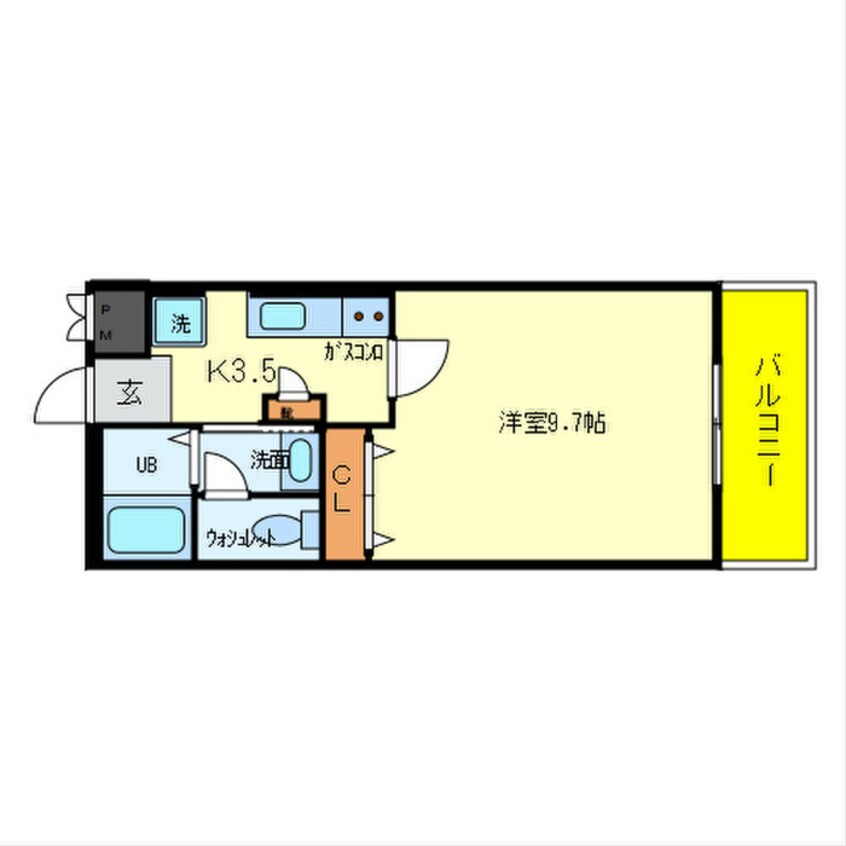 間取図 ルノン淡路