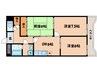 ヴィラ  ５１ 3DKの間取り