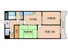ヴィラ  ５１ 3DKの間取り