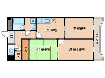間取図 ヴィラ  ５１