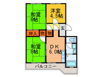 間取図 江尻マンション