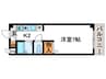 Slumbers　Village 1Kの間取り