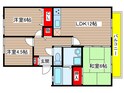 ボヌ－ルＢ棟の間取図