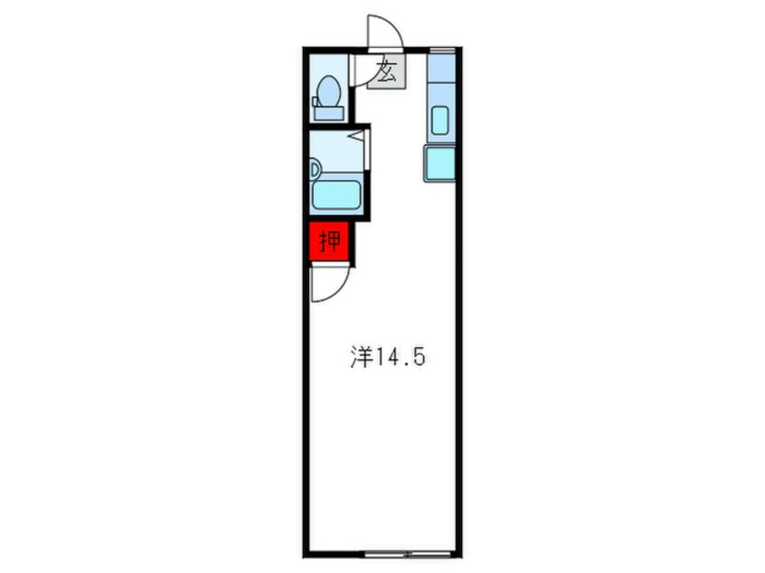 間取図 野村学生マンション　下