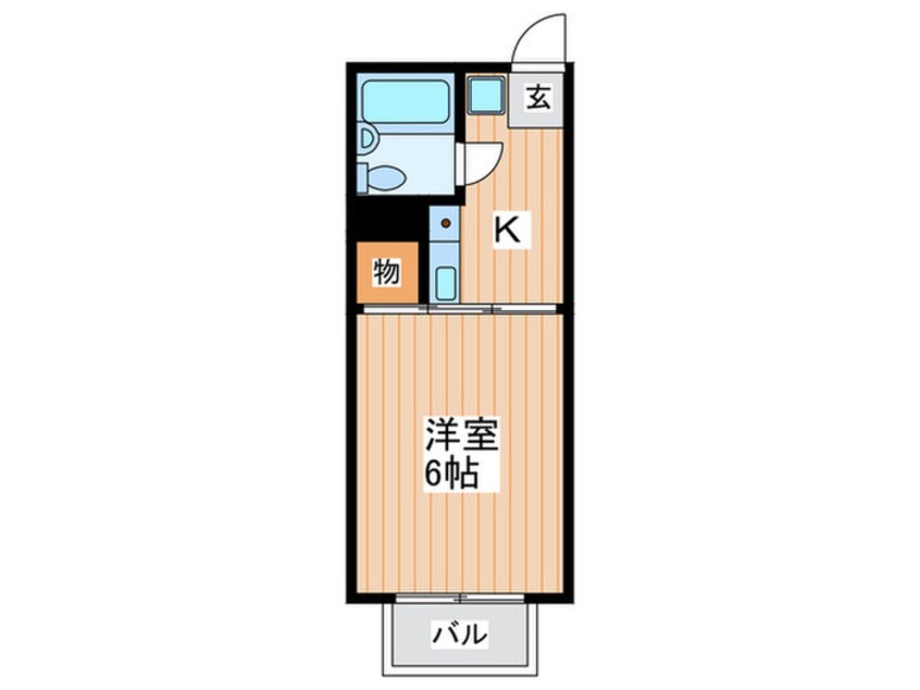 間取図 中谷ハイツ