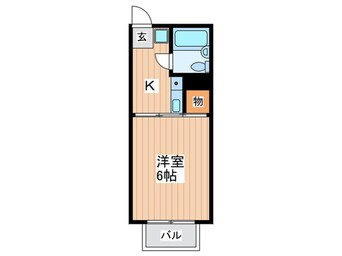 間取図 中谷ハイツ