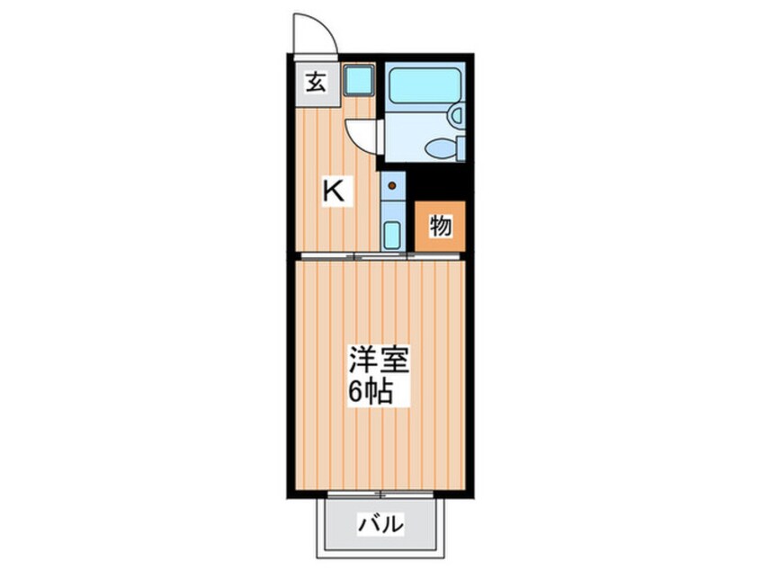 間取図 中谷ハイツ