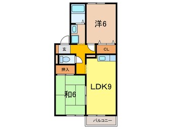 間取図 ルーチェナマゼ