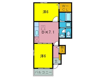間取図 メゾン・ド・ミキＰａｒｔⅤ