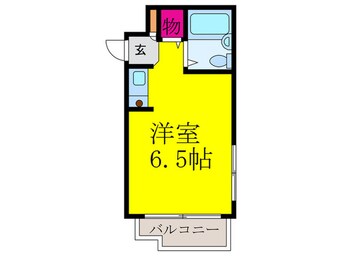 間取図 ベルメゾン豊新Ⅱ