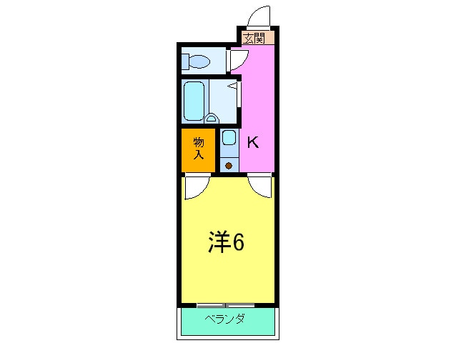 間取り図 ビバント青木